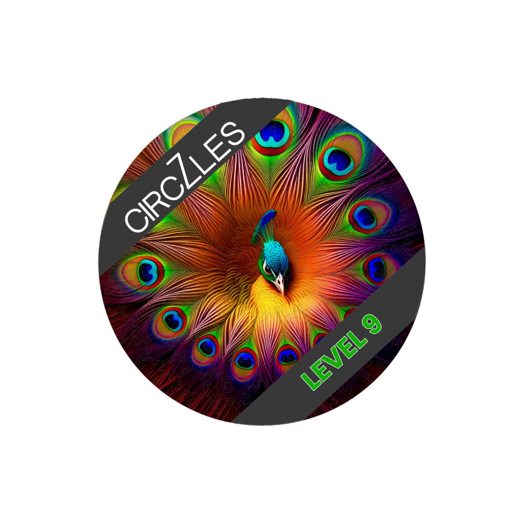 Artistic Wooden Puzzles | Peacock