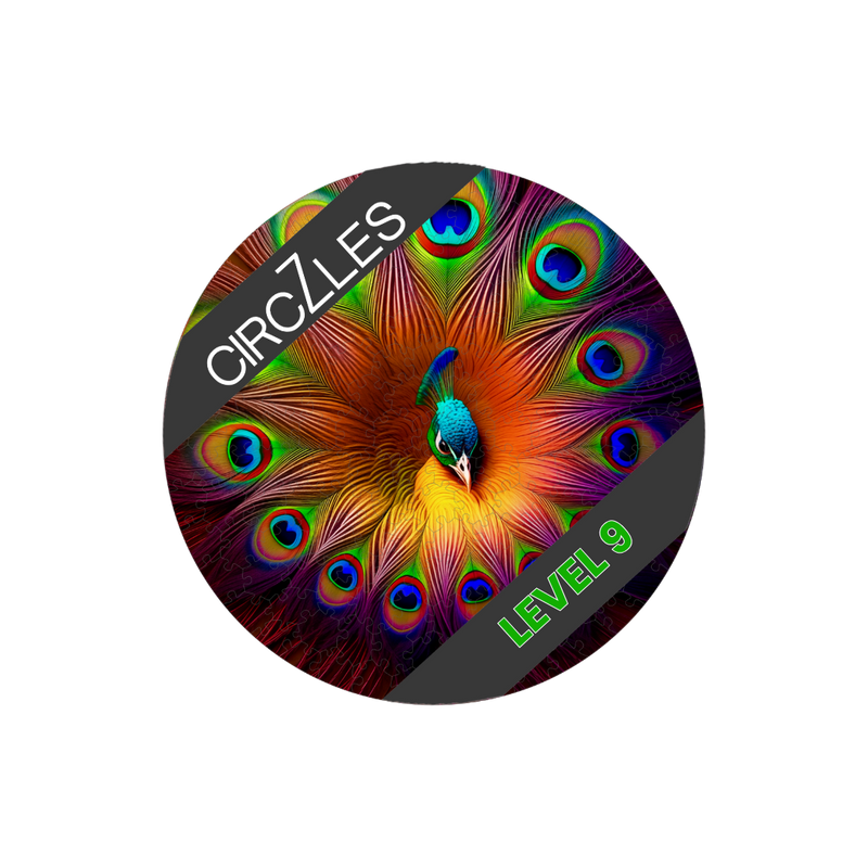 Artistic Wooden Puzzles | Peacock