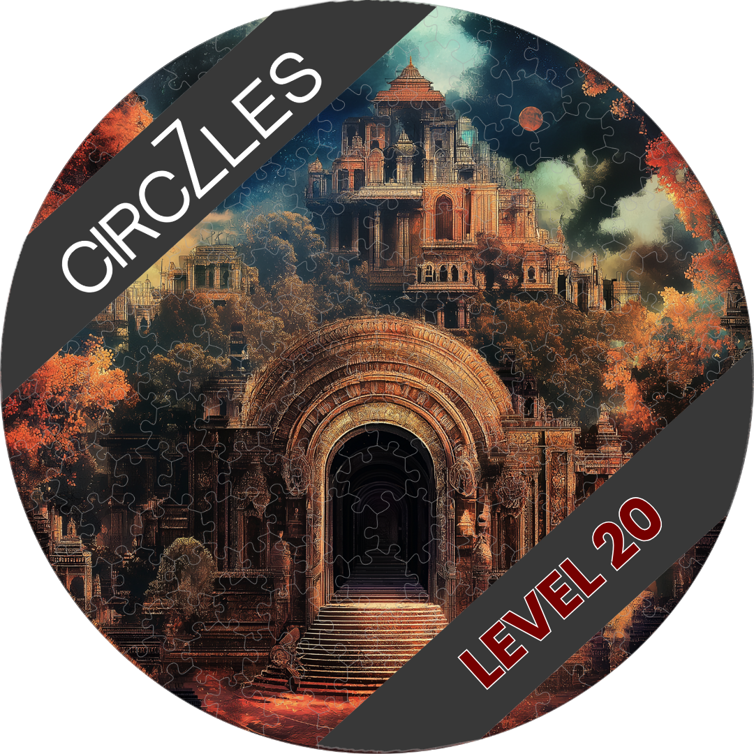 Once Upon India Level 20 - Advanced Circular Wooden Puzzle | CogZart Mind Gym