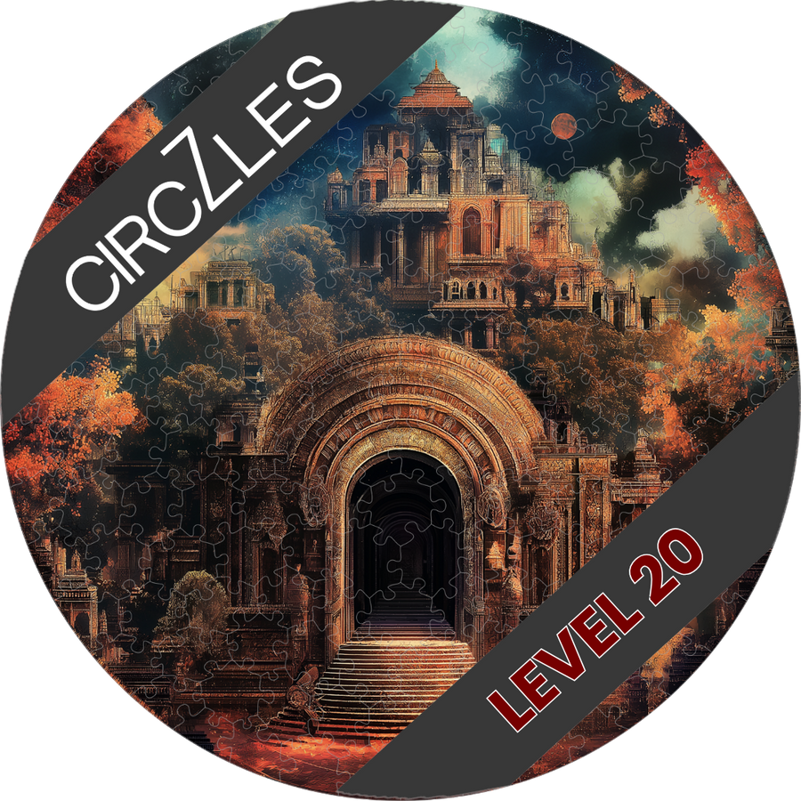 Once Upon India Level 20 - Advanced Circular Wooden Puzzle | CogZart Mind Gym