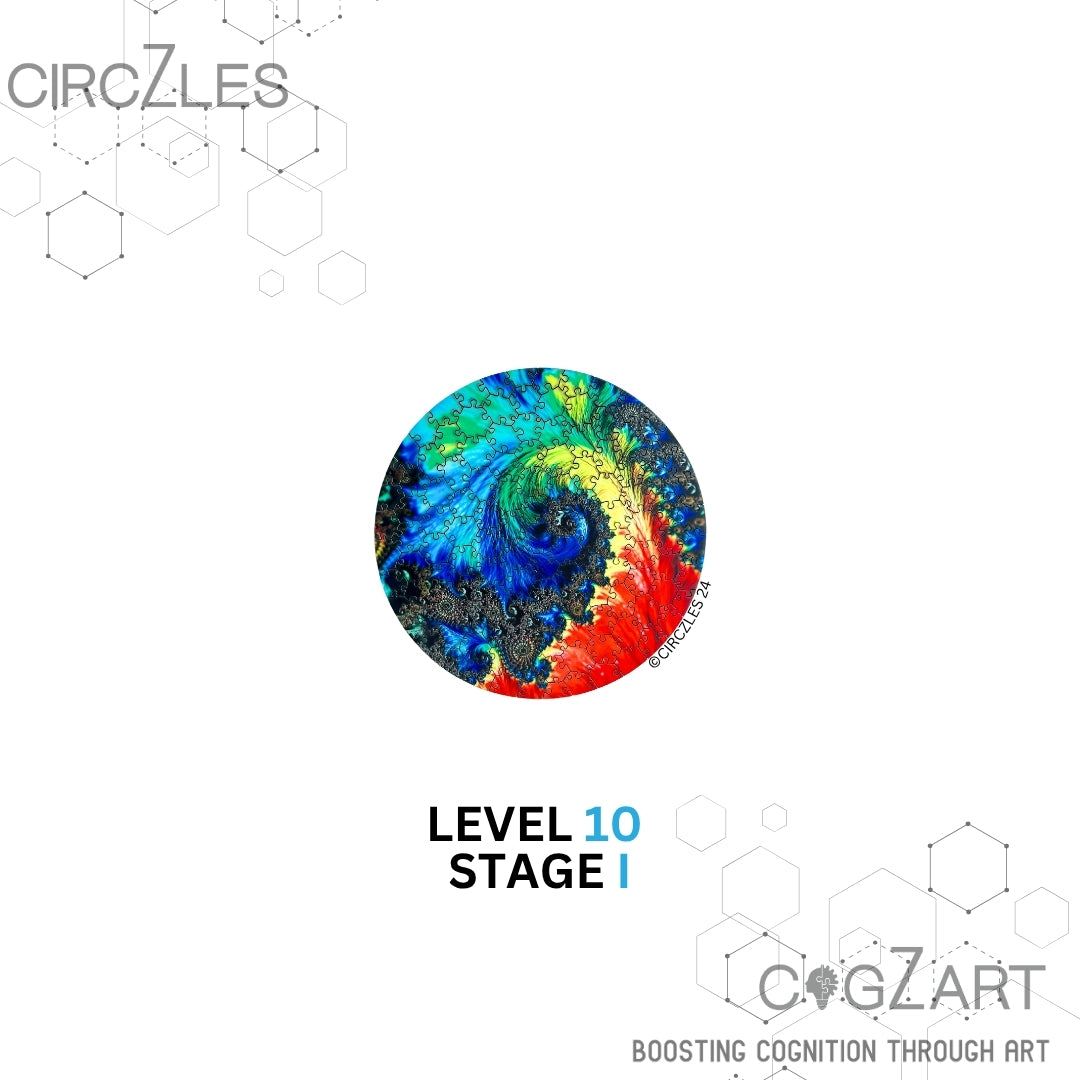 Colorstorm Level 10 Hexagonal Logic Game | Cognitive Brain Teaser