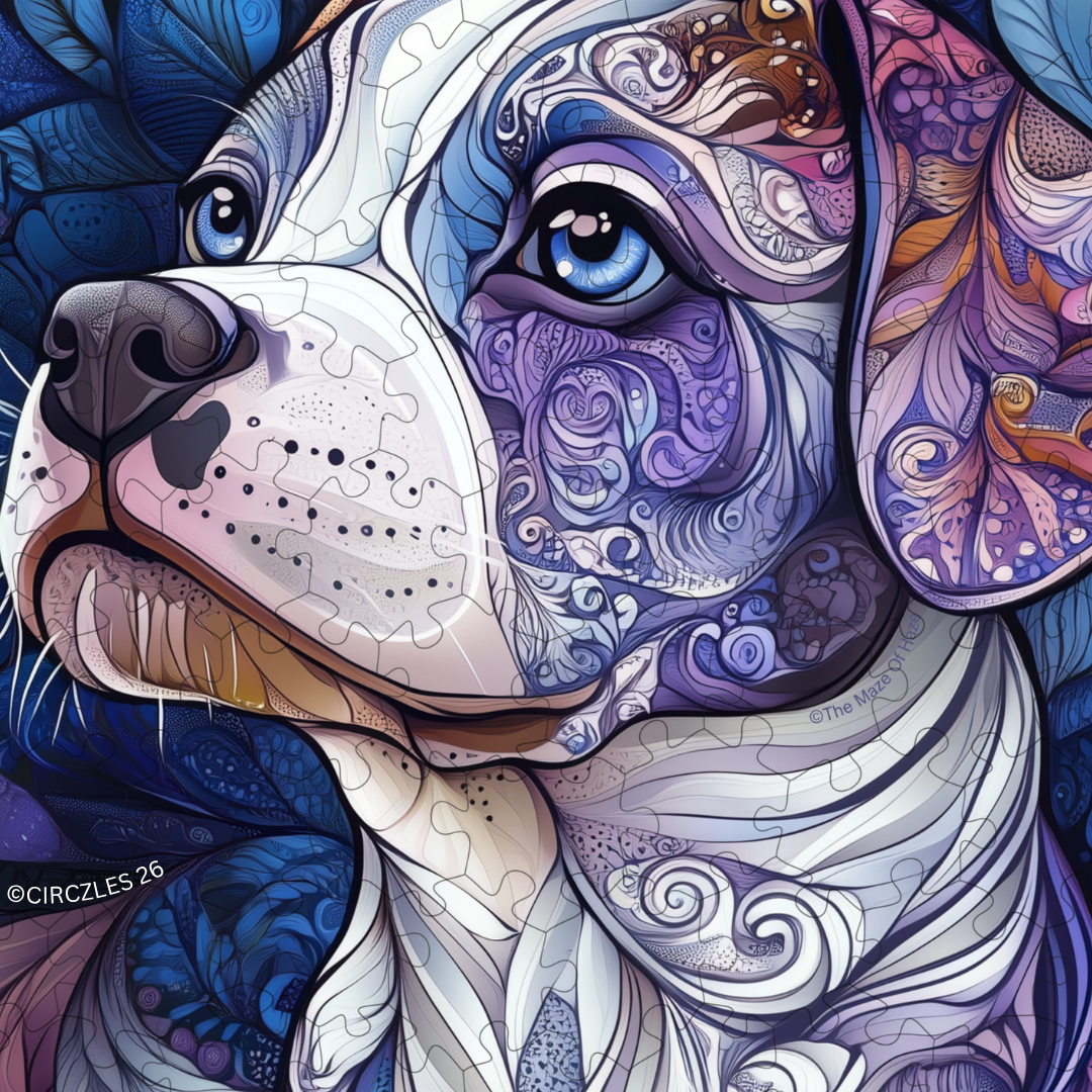 Loyal Companion Dog Jigsaw Puzzle — Best Friend