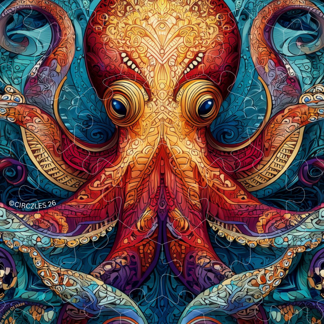 Intricate Octopus Puzzle — Octa Gone
