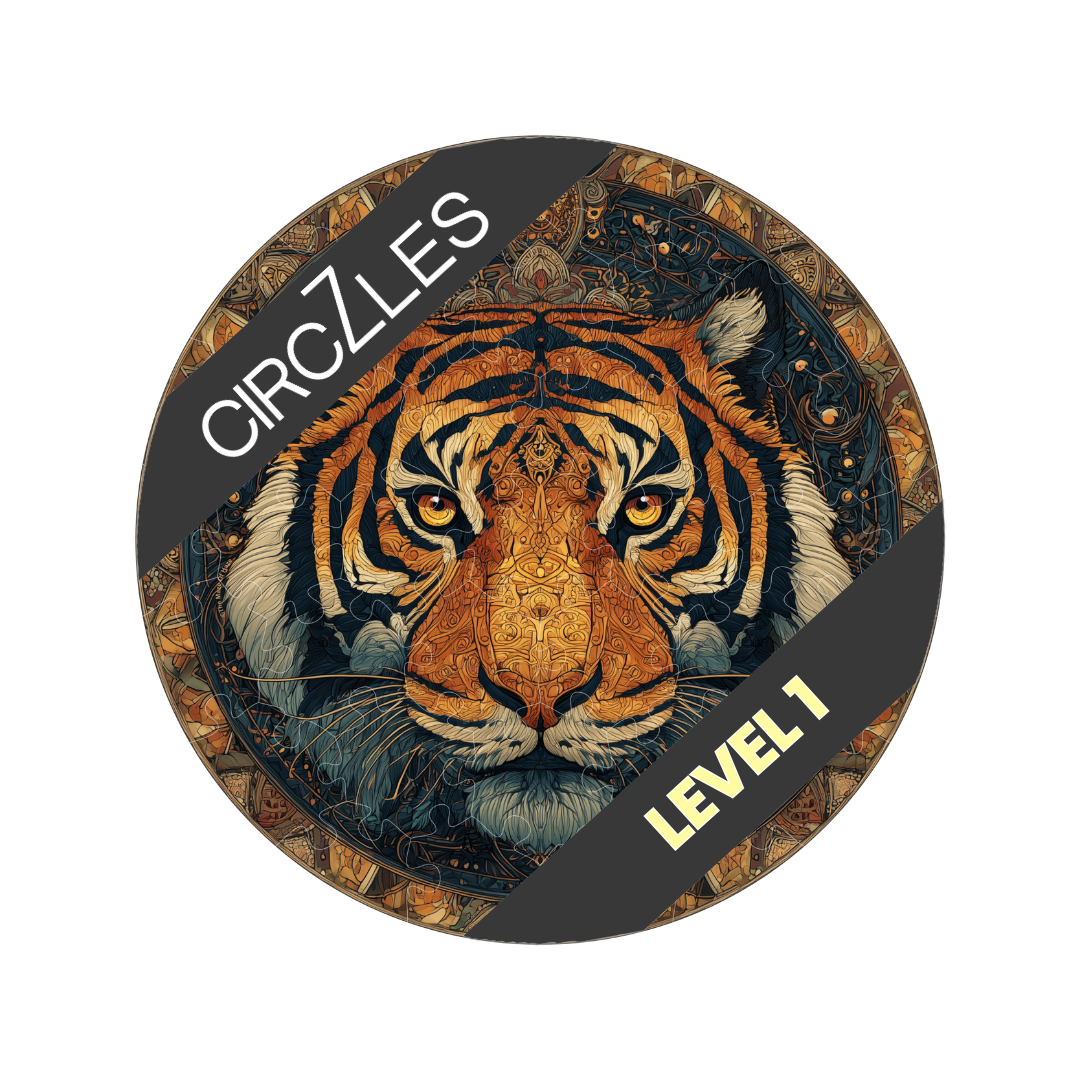 Ornate Tiger Animal Puzzles  — The OG