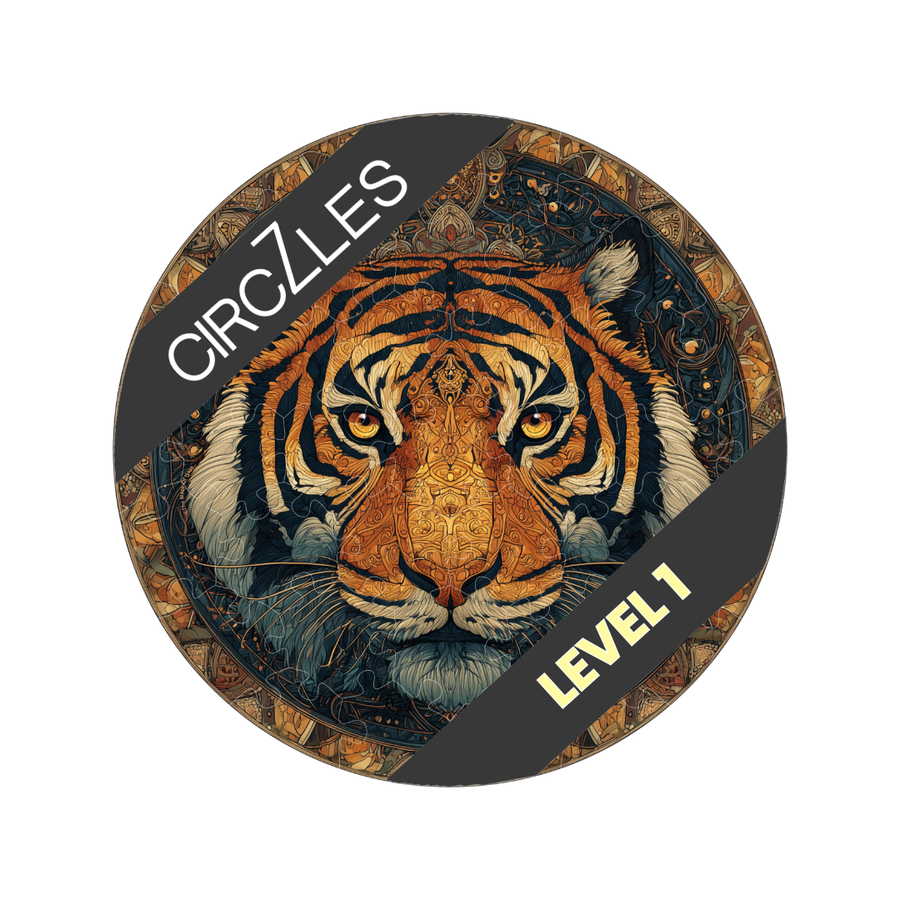 Ornate Tiger Animal Puzzles  — The OG