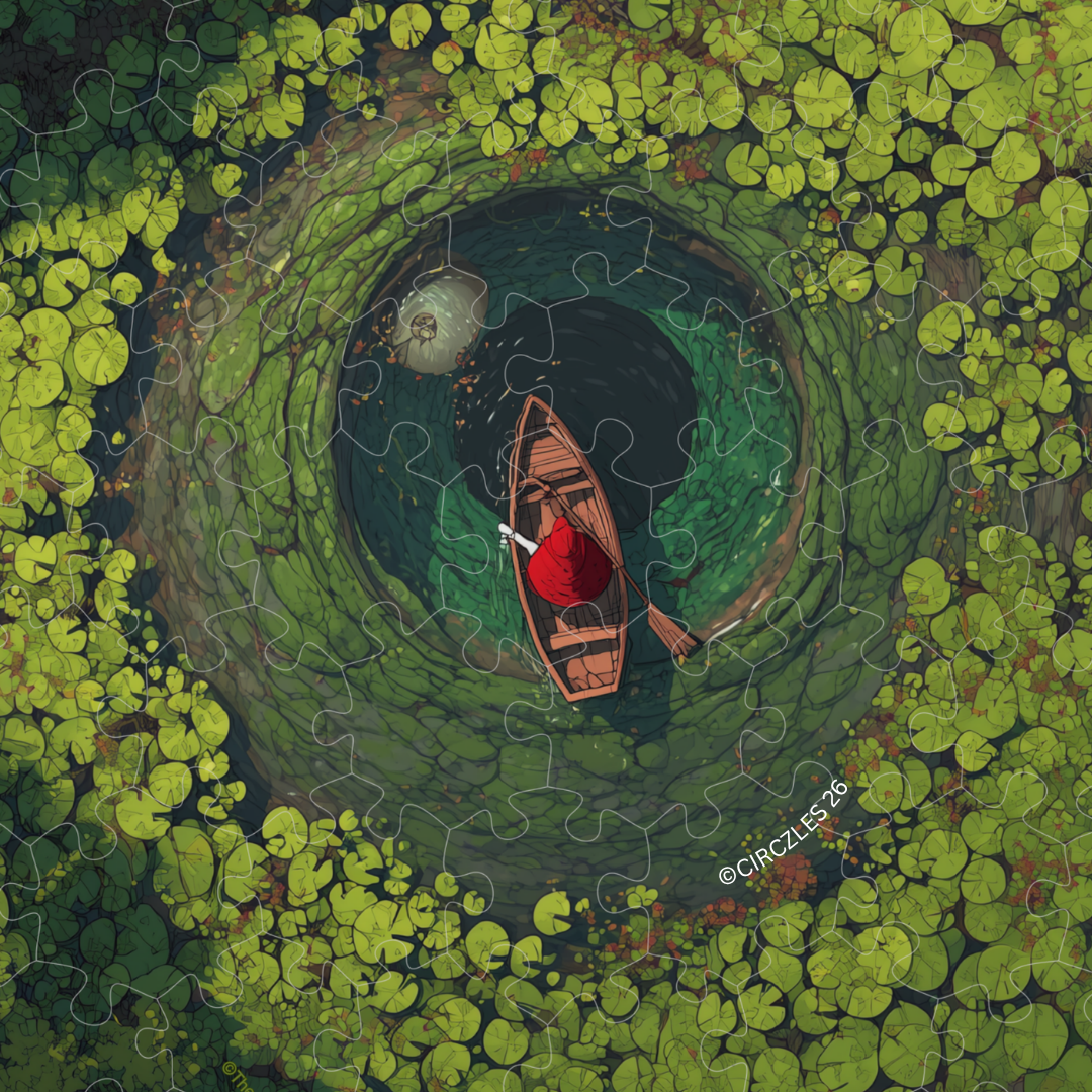 Serene Pond Nature Jigsaw Puzzle — Bullseye