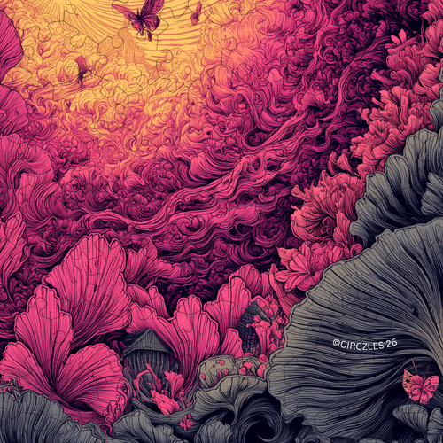 Botanical Bloom Flower Puzzle — Florescence