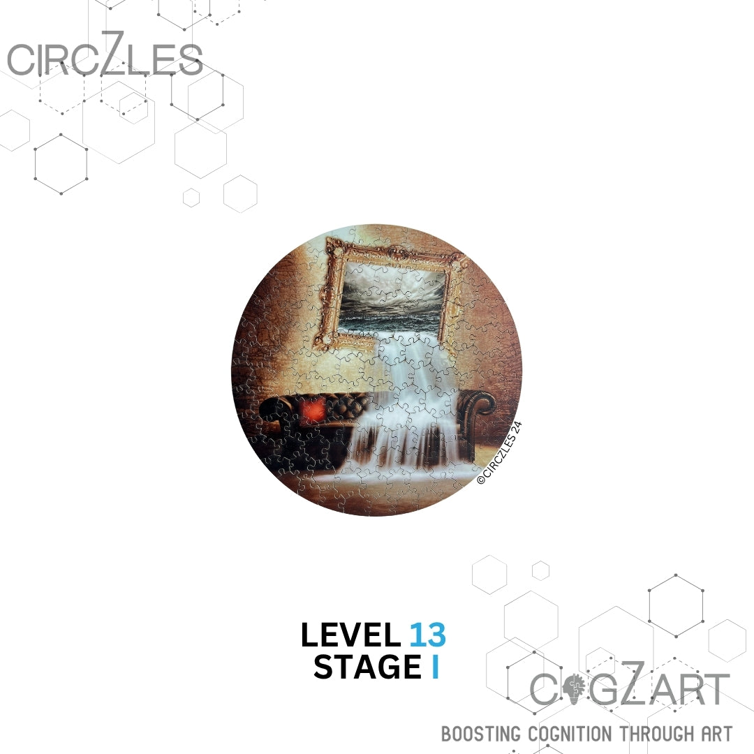 Overflow Level 13 - Surrealist Mind Game with Hexagonal Grid | CogZart