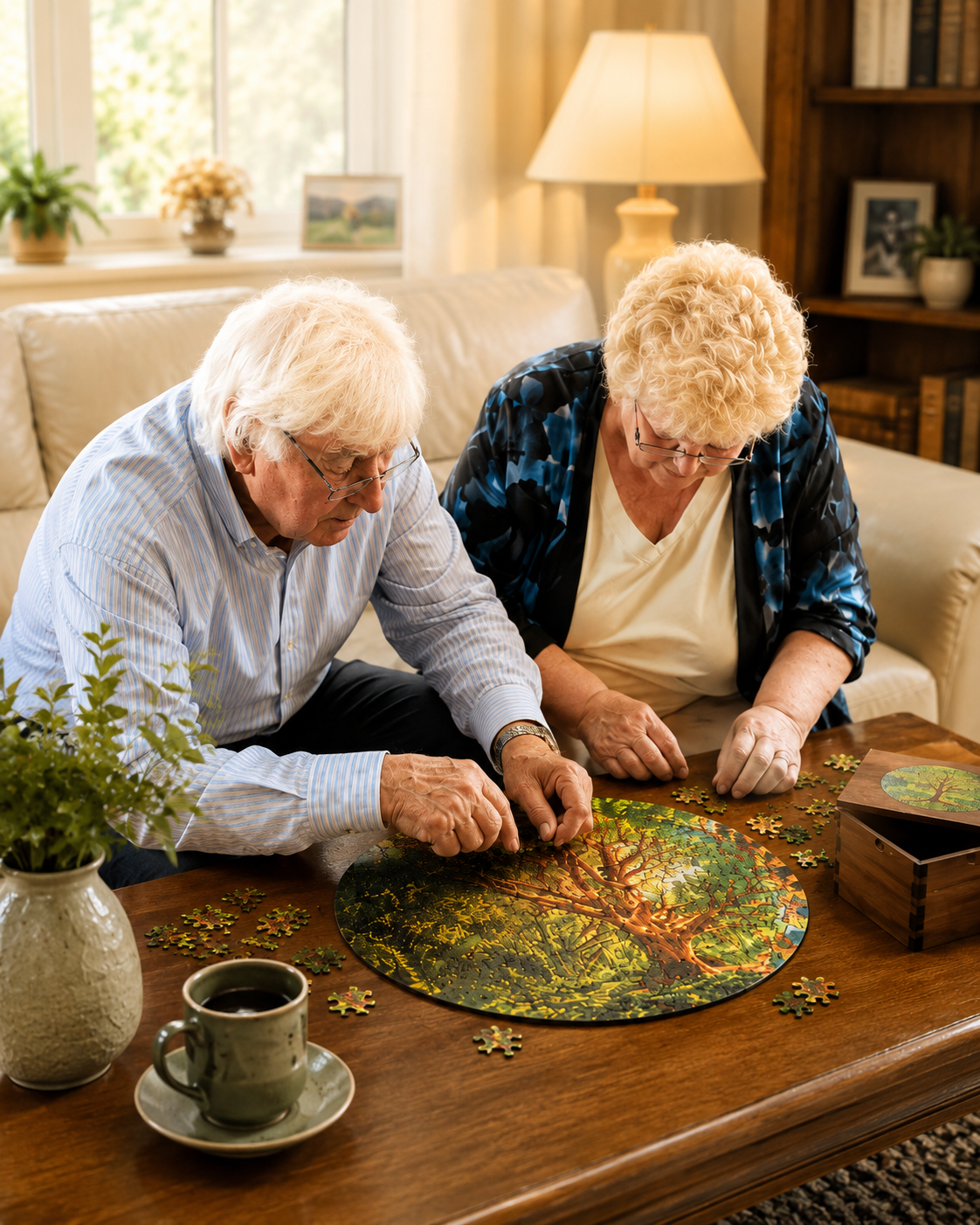 Meaningful CogZart gifting experience for Grandparents