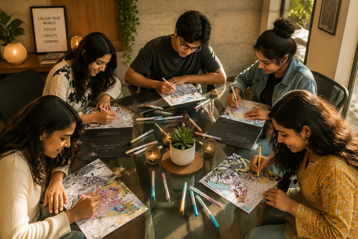 Affirmation Coloring Book crafted with care