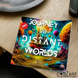 Journey To Distant Worlds dream world coloring book Pro