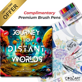 Journey To Distant Worlds dream world coloring book Pro