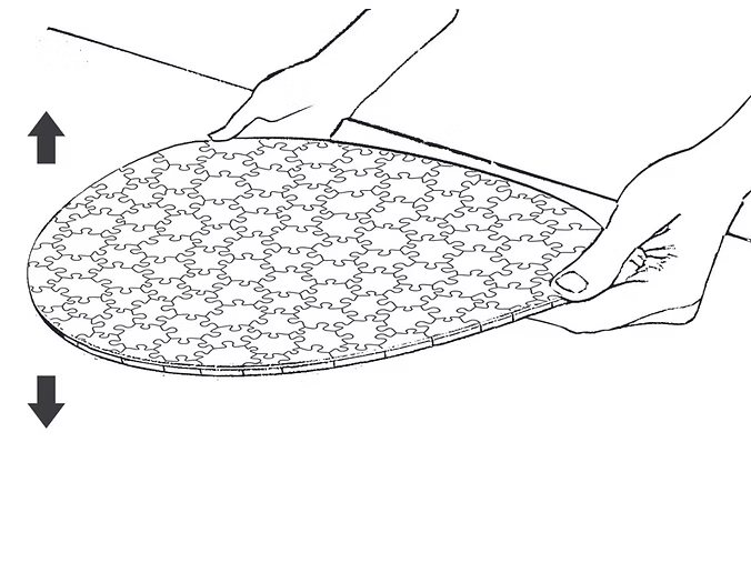 How to dismantle a CircZles circular puzzle