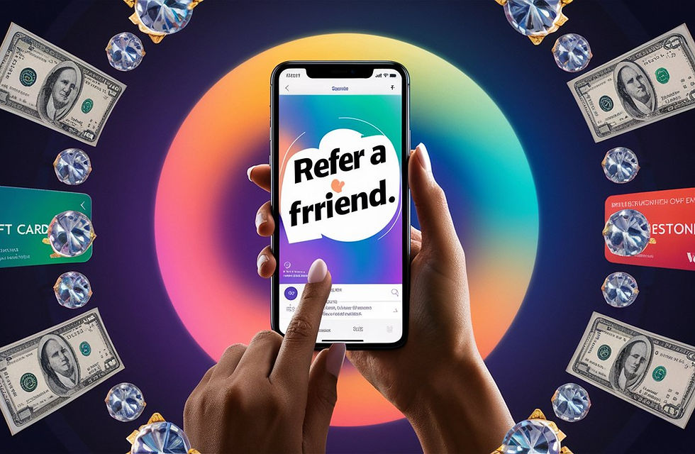 CogZart refer and earn rewards scene