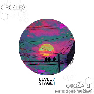 Birdwired Level 7 - Circular Wooden Jigsaw Puzzle