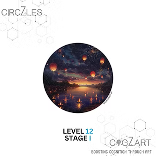 Celebrations Level 12 - Stress Relief Games Adults | CogZart Mind Gym