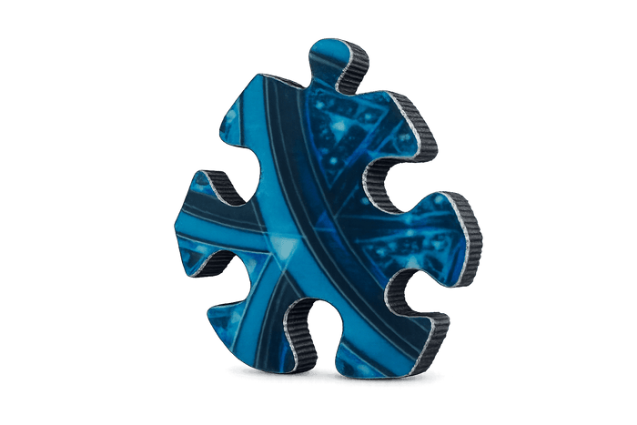CogZart CircZles hexagonal puzzle piece