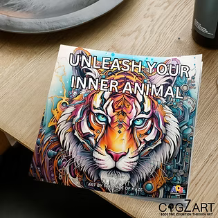 Unleash Your Inner Animal animal spirit coloring book Standard