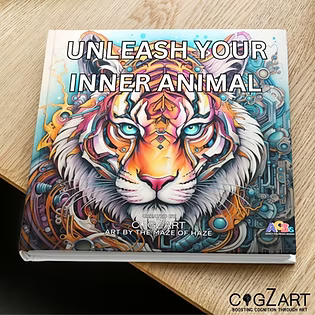 Unleash Your Inner Animal animal spirit coloring book Standard