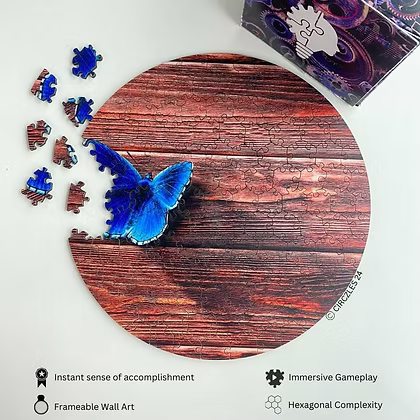 Focus-Boosting Wooden Puzzles | Metamorphosis