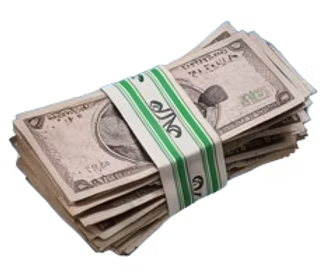 Money representing CogZart loyalty points